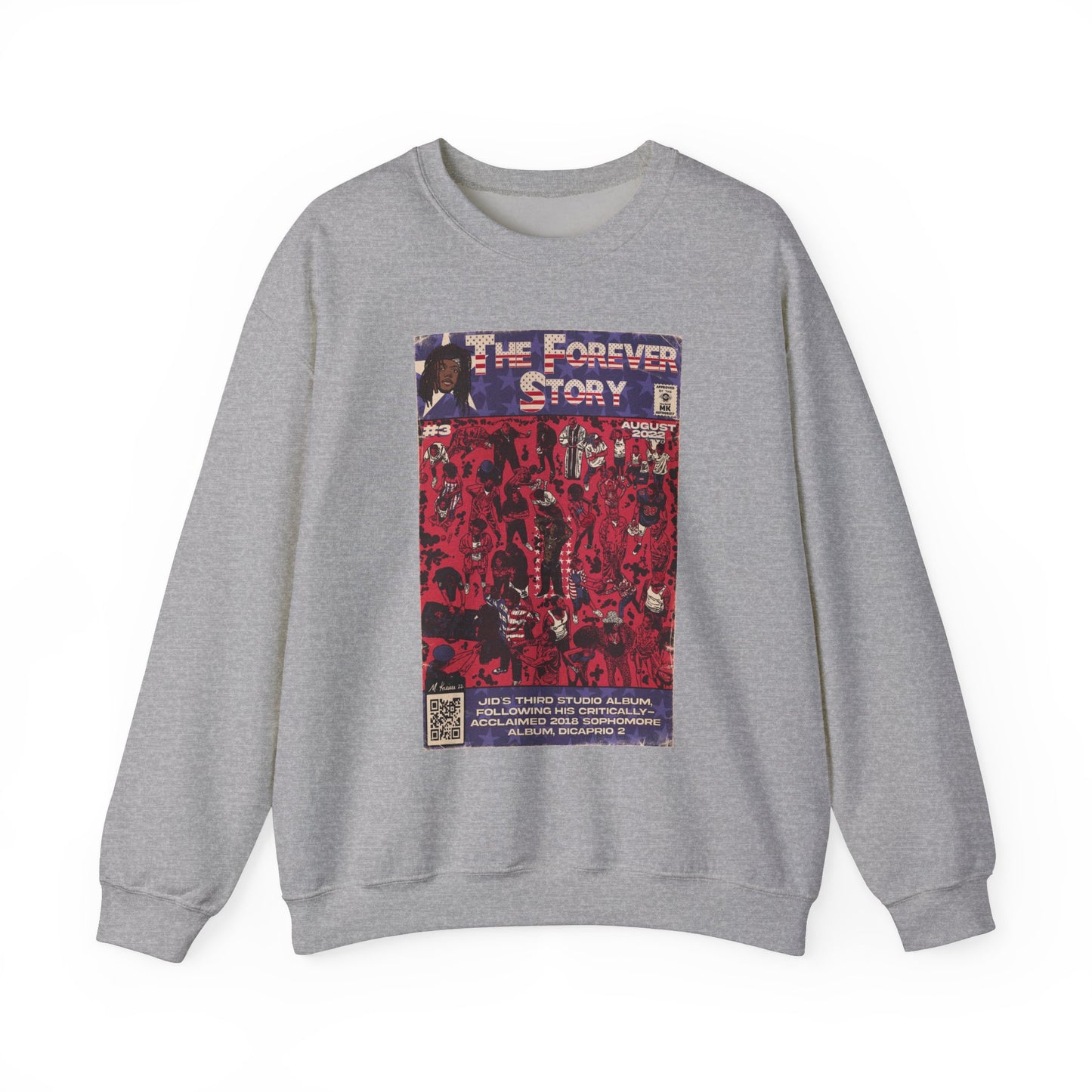 JID- The Forever Story -  Unisex Heavy Blend™ Crewneck Sweatshirt