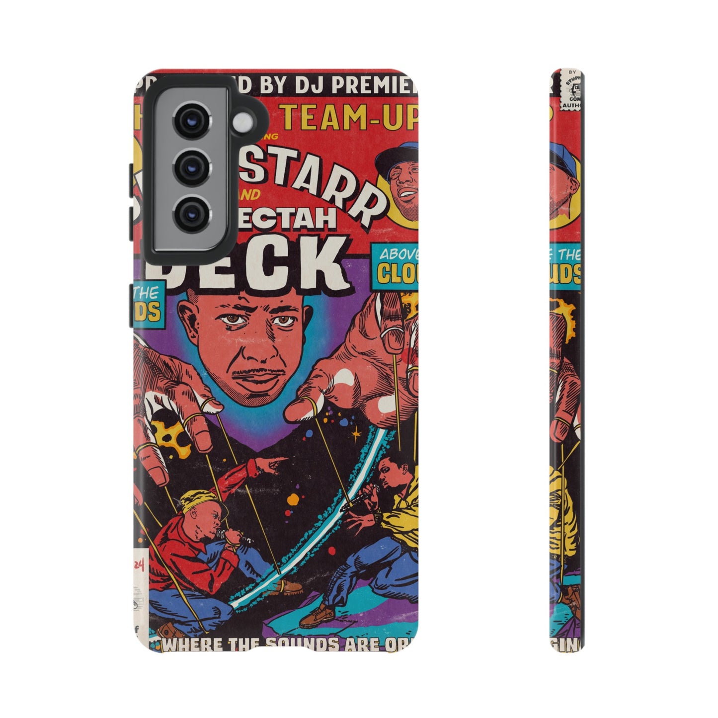 Gang Starr & Inspectah Deck - Above The Clouds - Tough Phone Cases