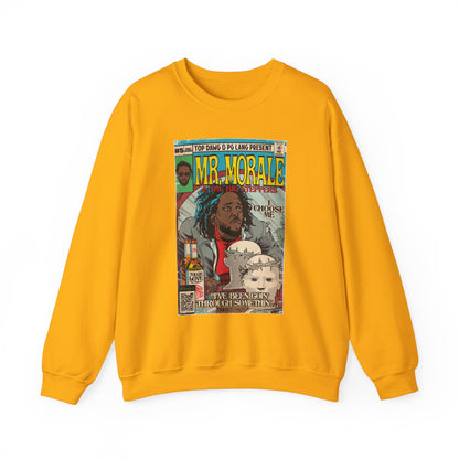 Kendrick Lamar- Mr. Morale & The Big Steppers - Unisex Heavy Blend™ Crewneck Sweatshirt