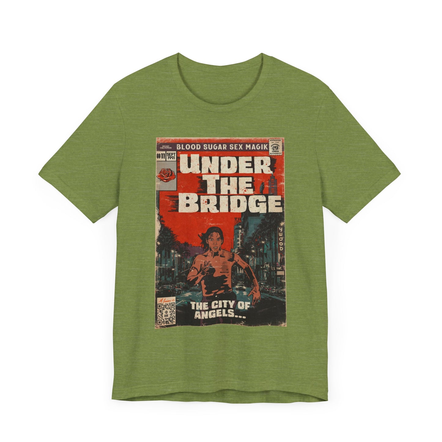 Red Hot Chili Peppers- Under The Bridge - Unisex Jersey Short Sleeve Tee