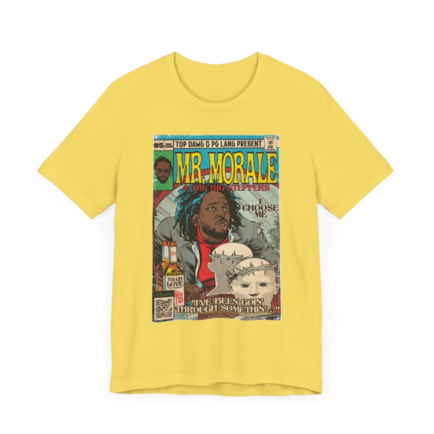 Kendrick Lamar- Mr. Morale & The Big Steppers- Unisex Jersey Short Sleeve Tee