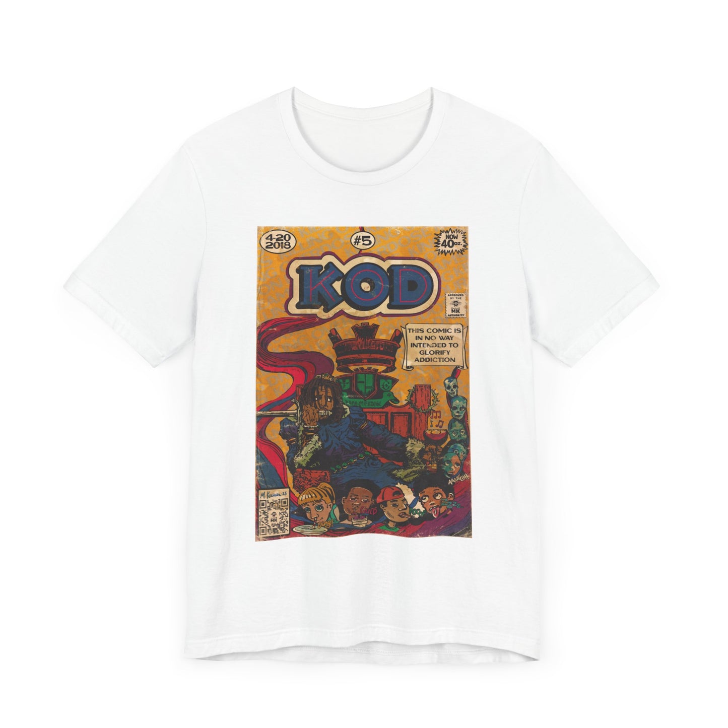 J. Cole - KOD - Unisex Jersey Short Sleeve Tee