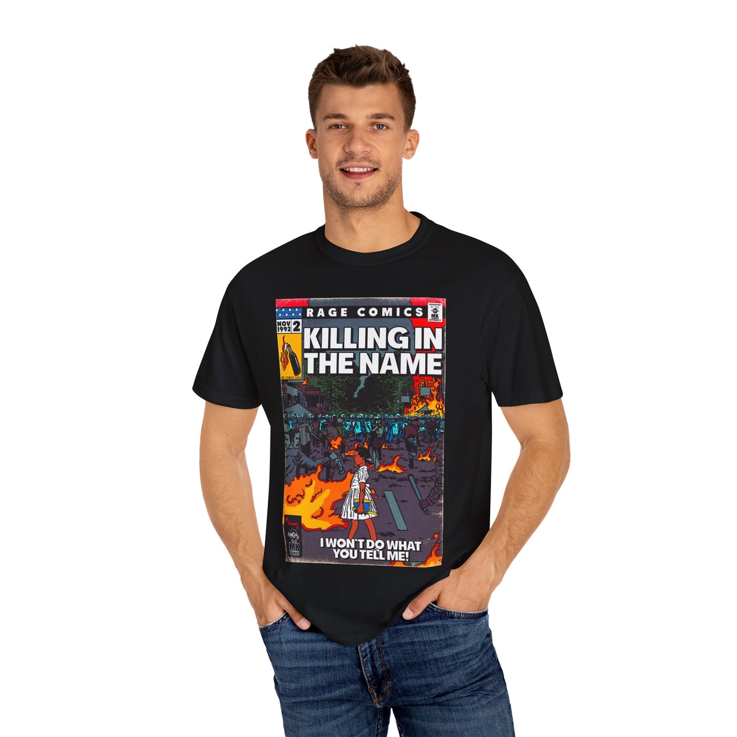 Rage - Killing In the Name - Unisex Comfort Colors T-shirt