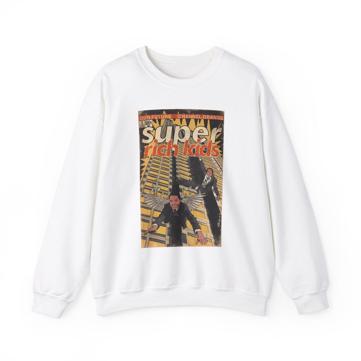 Frank Ocean & Earl Sweatshirt - Super Rich Kids - Unisex Heavy Blend™ Crewneck Sweatshirt