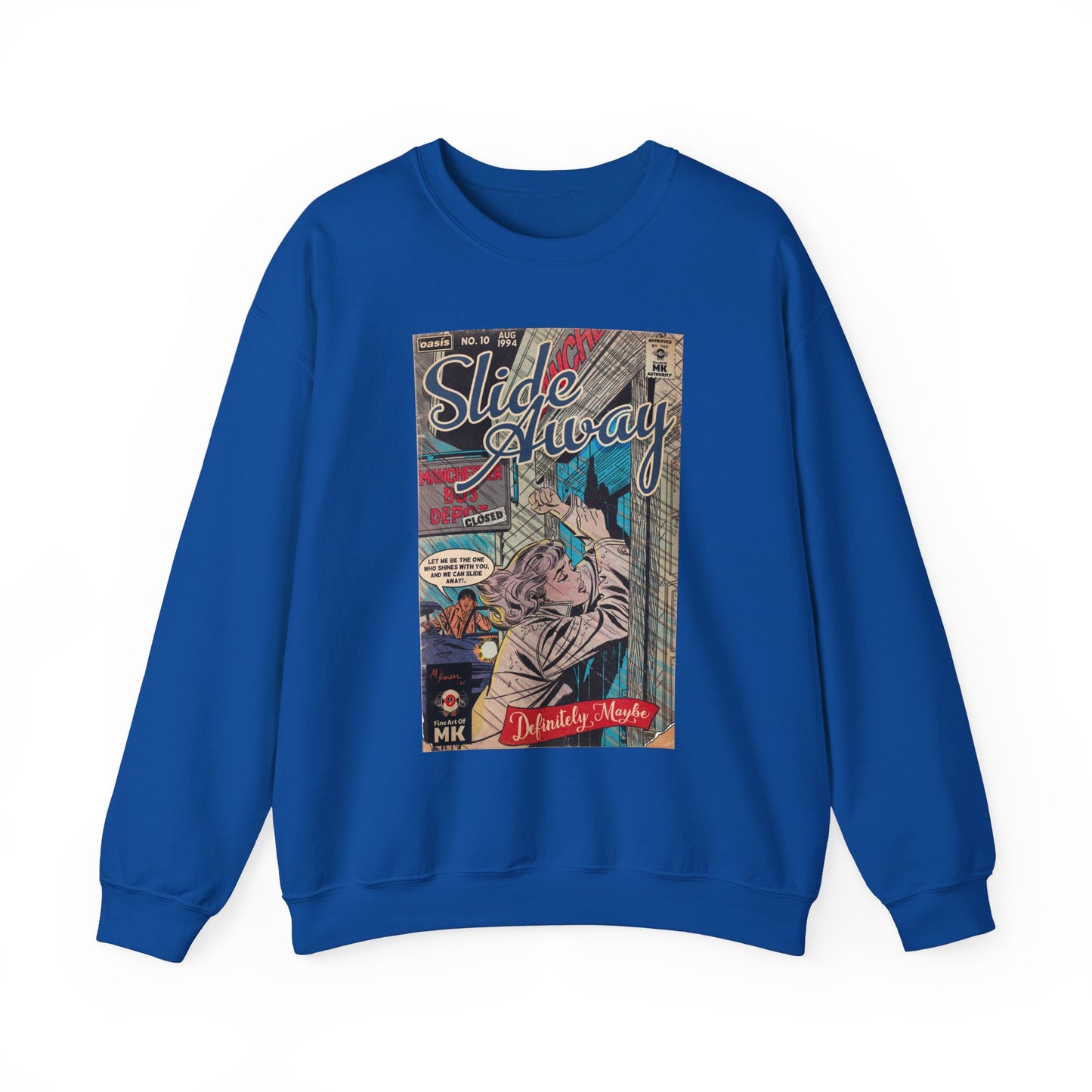 Oasis - Slide Away - Unisex Heavy Blend™ Crewneck Sweatshirt