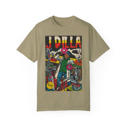 J Dilla - Comic Book Art - Unisex Comfort Colors T-shirt