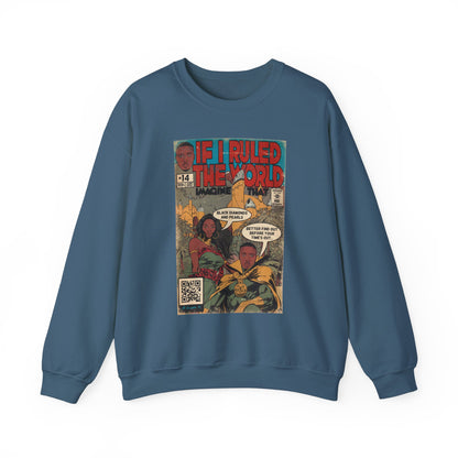 Nas & Lauryn Hill - If I Ruled The World- Unisex Heavy Blend™ Crewneck Sweatshirt