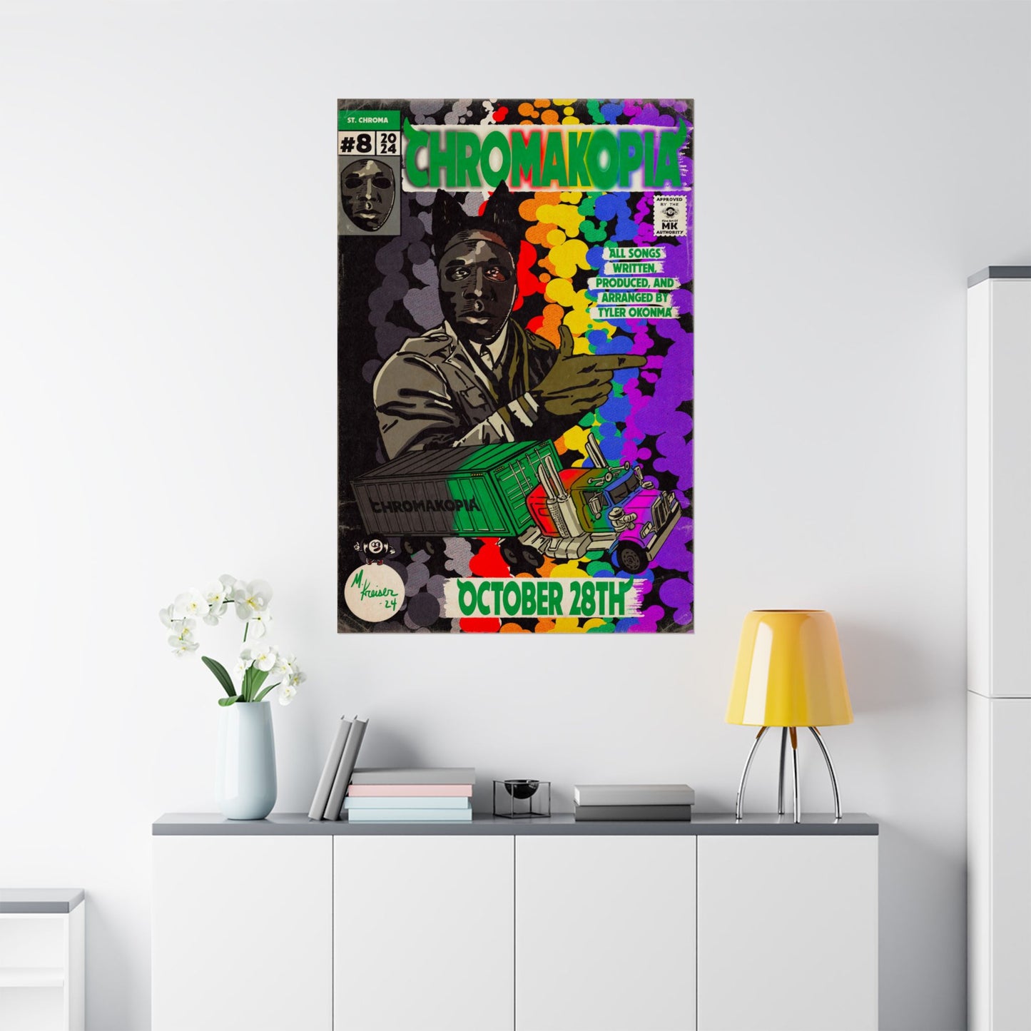 Tyler - Chroma - Matte Vertical Posters