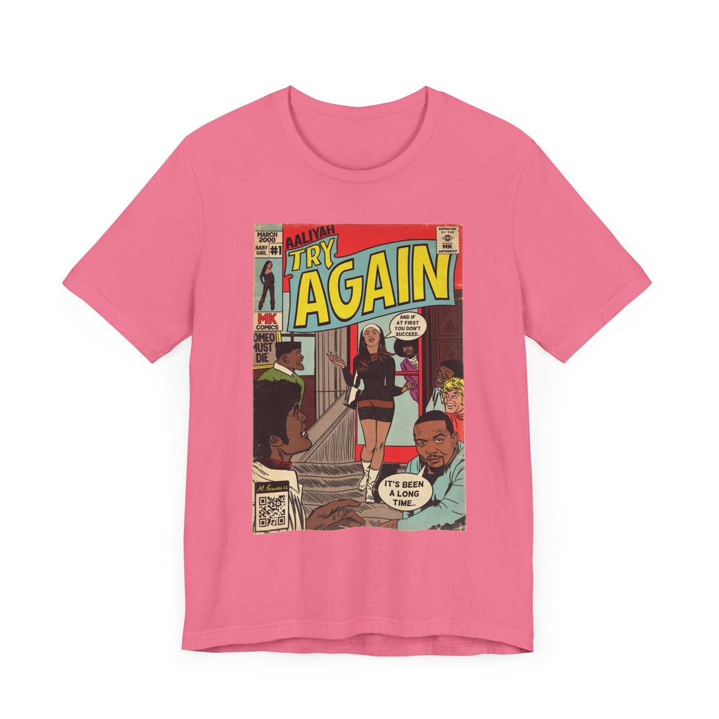 Aaliyah - Try Again - Unisex Jersey Short Sleeve Tee