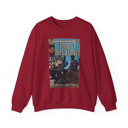 J Cole - 2014 Forest Hills Drive - Unisex Heavy Blend™ Crewneck Sweatshirt