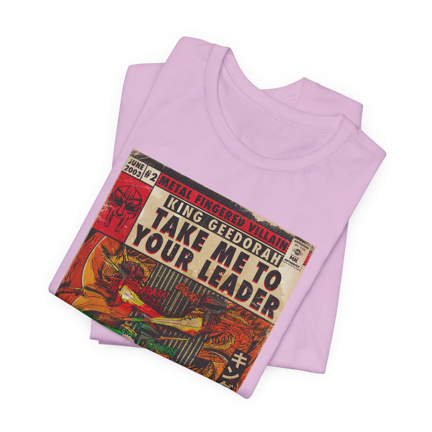 MF DOOM - King Geedorah- Take Me To Your Leader -  Unisex Jersey Short Sleeve Tee