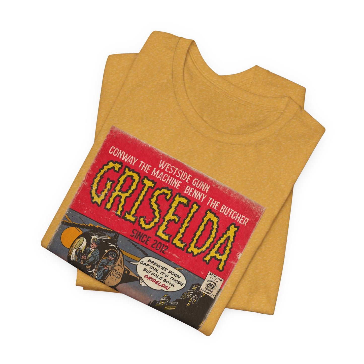 Griselda - Comic Book Art - Unisex Jersey Short Sleeve Tee