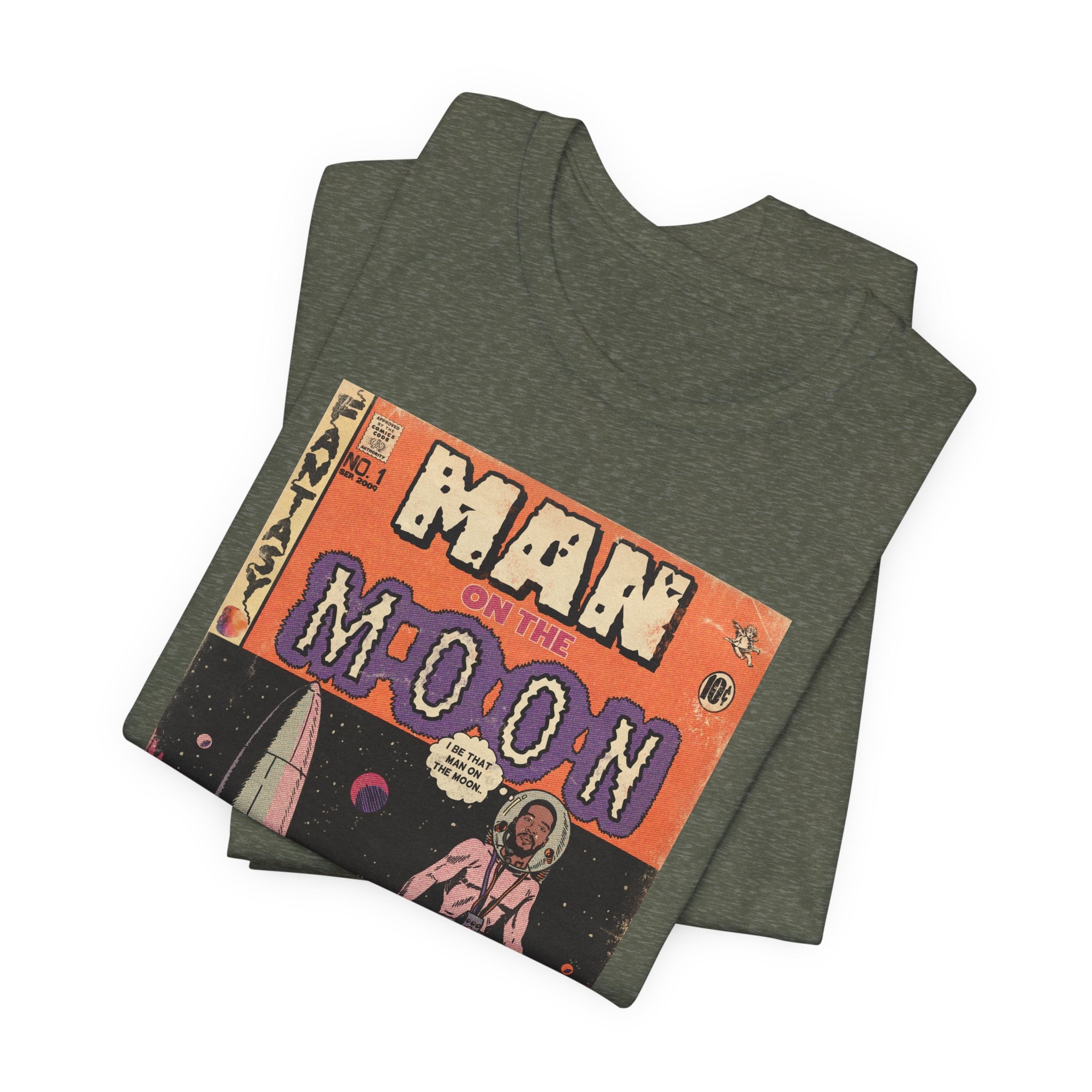 Kid Cudi - Man On The Moon - Unisex Jersey T-Shirt – Fine Art Of MK