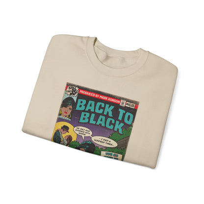 Amy Winehouse - Back to Black - Unisex Heavy Blend™ Crewneck Sweatshirt