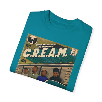 Wu-Tang Clan - C.R.E.A.M - Unisex Comfort Colors T-shirt