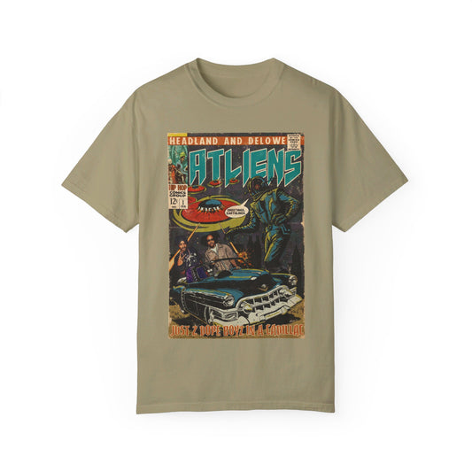 Outkast - Atliens 1 - 2 Dope boyz in a Cadillac - Unisex Comfort Colors T-shirt