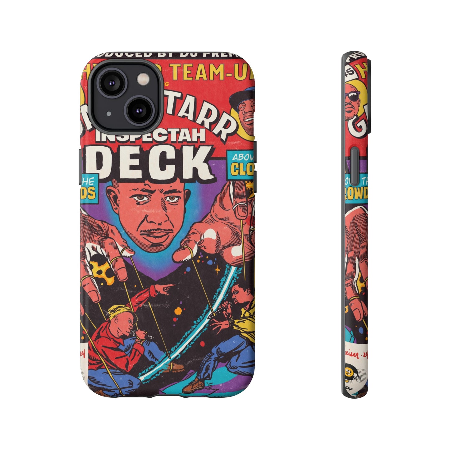 Gang Starr & Inspectah Deck - Above The Clouds - Tough Phone Cases