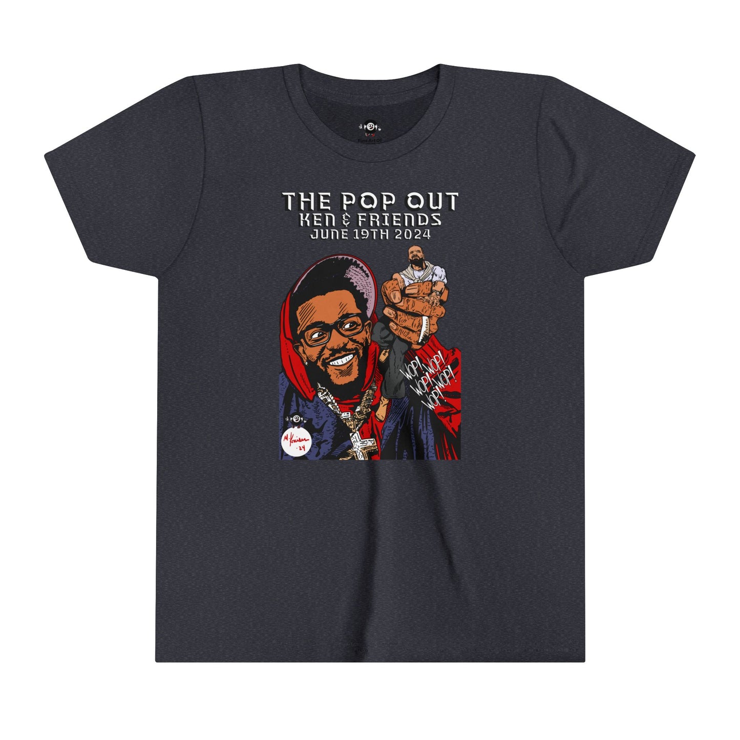 KIDS - Kendrick Lamar - The Pop Out - Youth Short Sleeve Tee