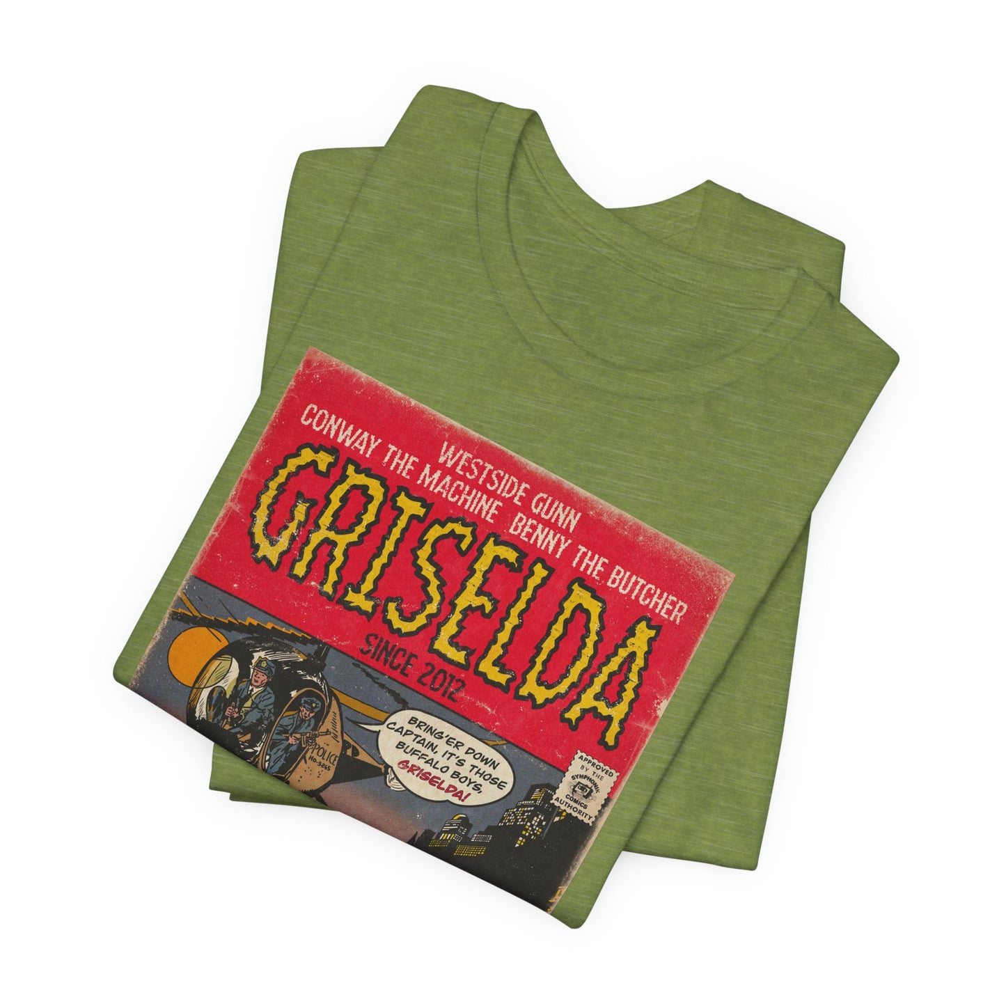 Griselda - Comic Book Art - Unisex Jersey Short Sleeve Tee