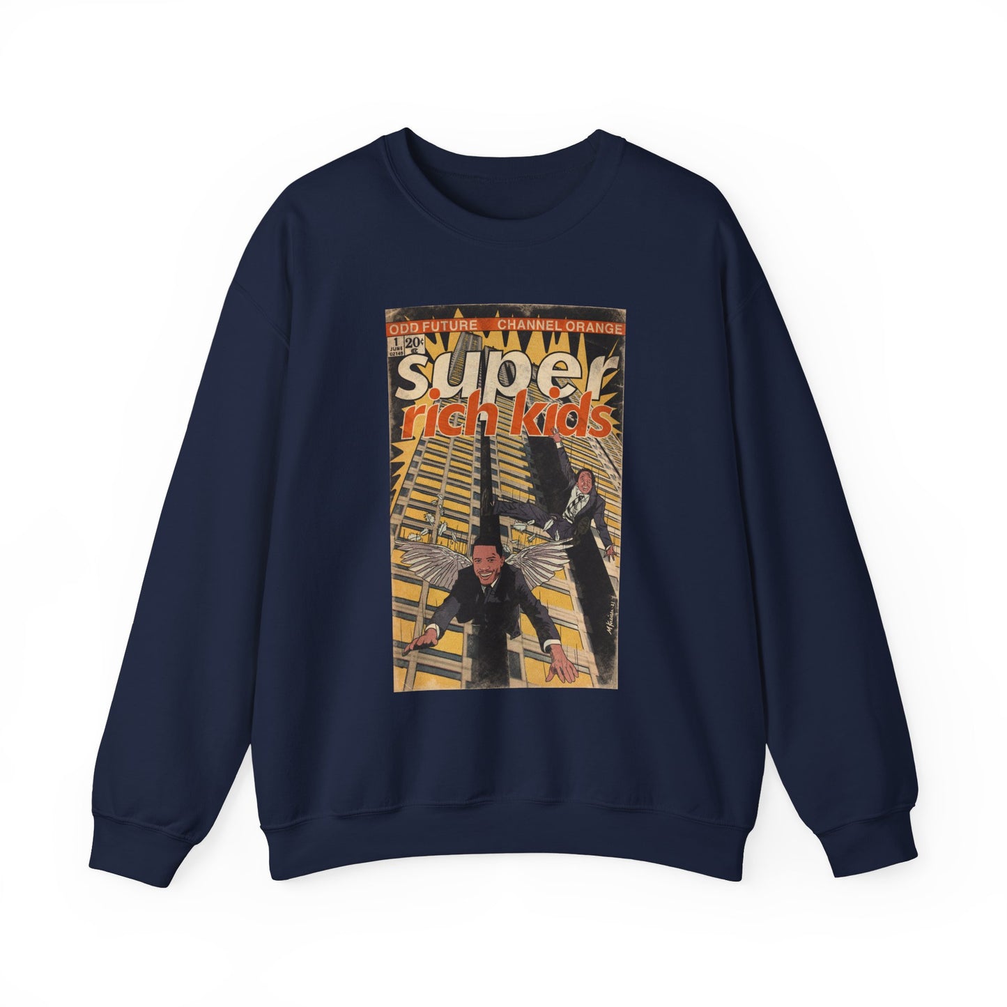 Frank Ocean & Earl Sweatshirt - Super Rich Kids - Unisex Heavy Blend™ Crewneck Sweatshirt