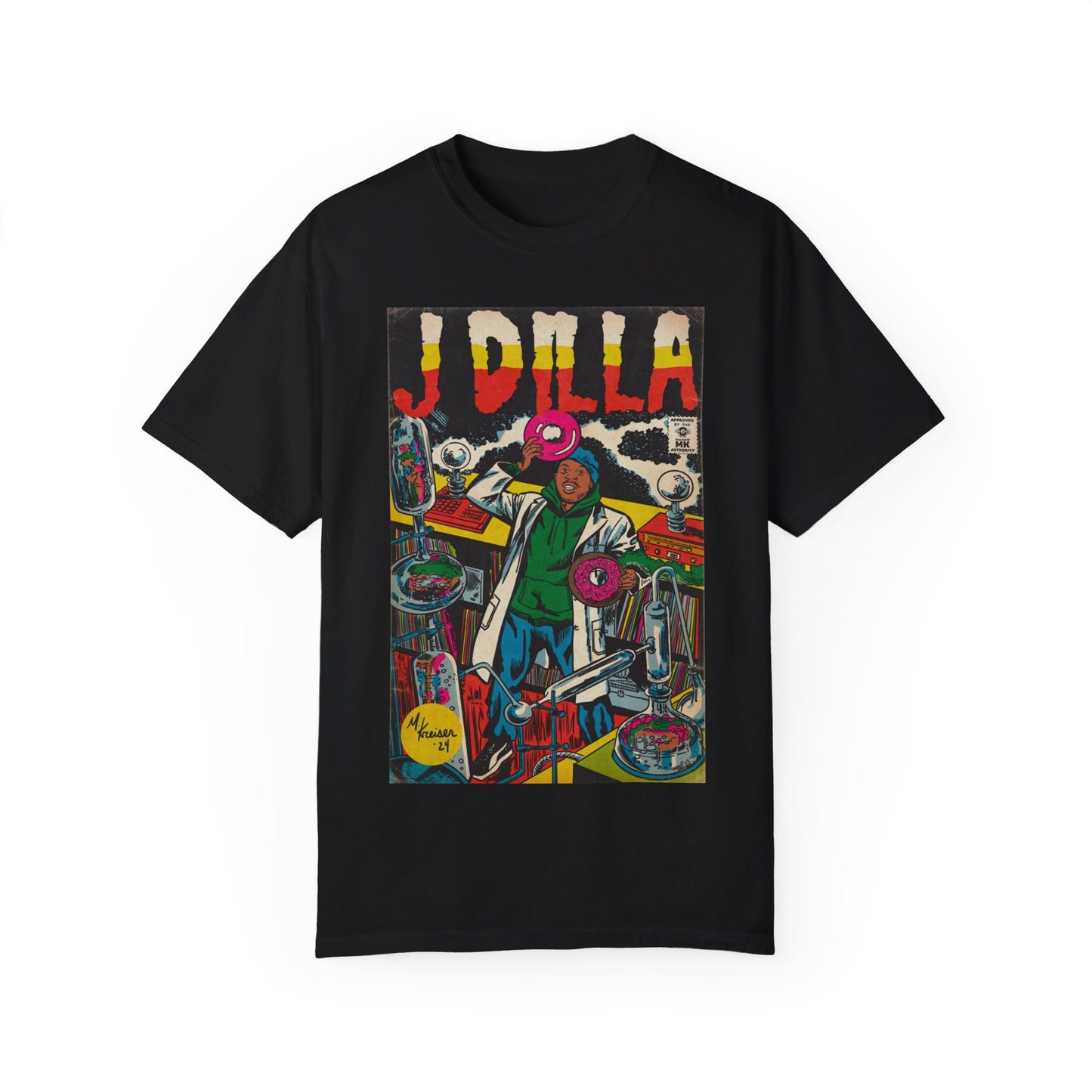 J Dilla - Comic Book Art - Unisex Comfort Colors T-shirt