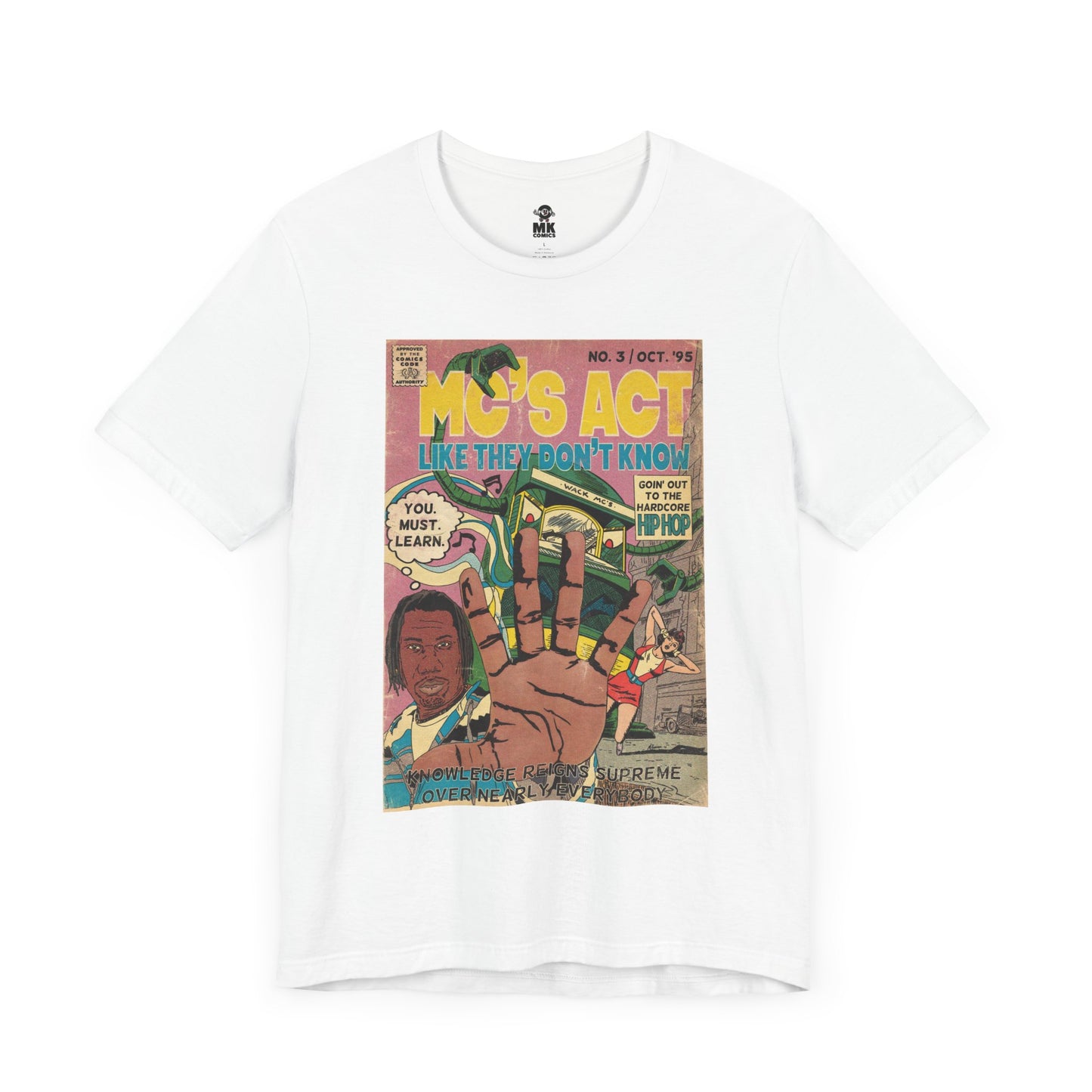 KRS ONE - MC’s act Like They Don’t Know - Unisex Jersey Short Sleeve Tee