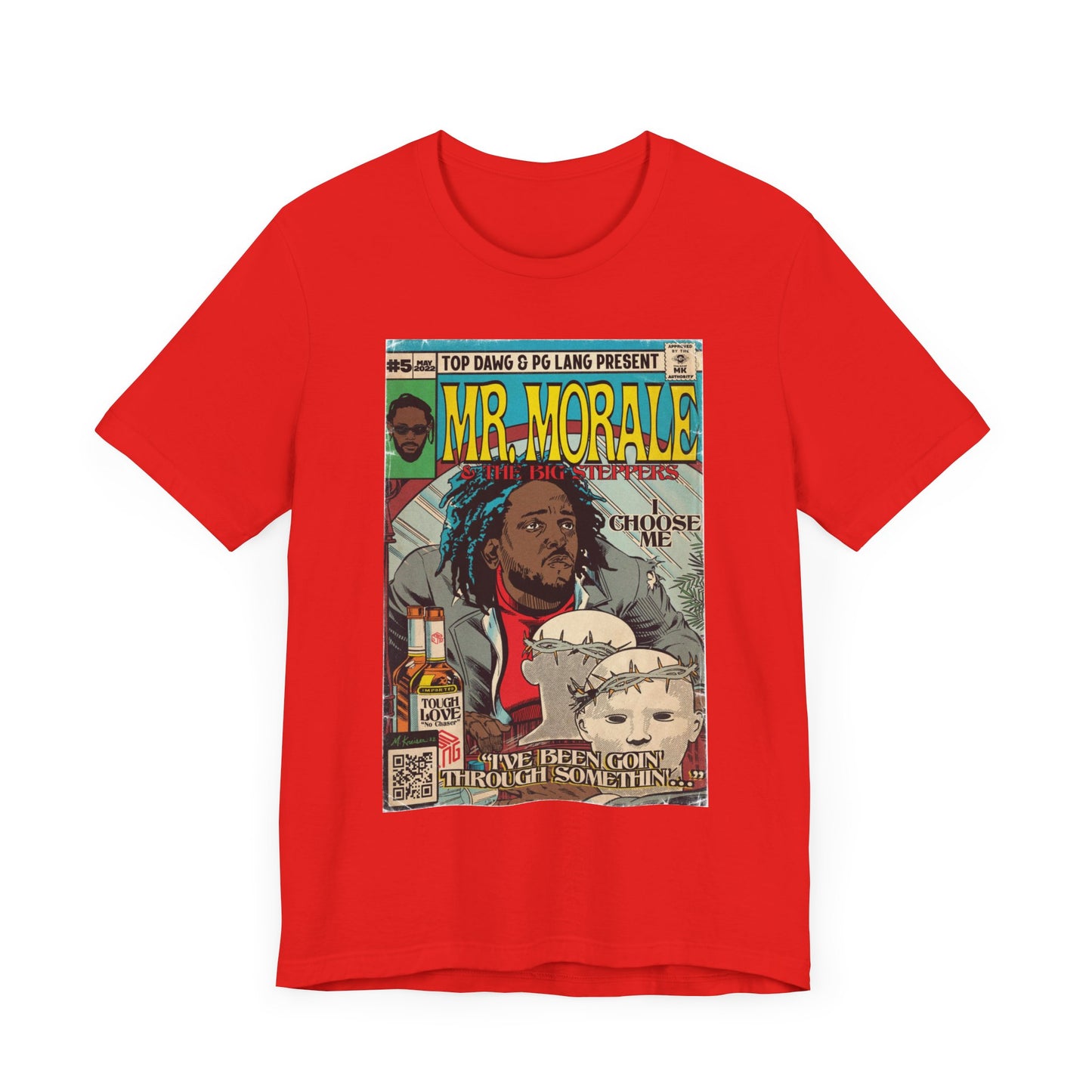 Kendrick Lamar- Mr. Morale & The Big Steppers- Unisex Jersey Short Sleeve Tee