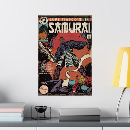 Lupe Fiasco - Samurai - Matte Vertical Poster