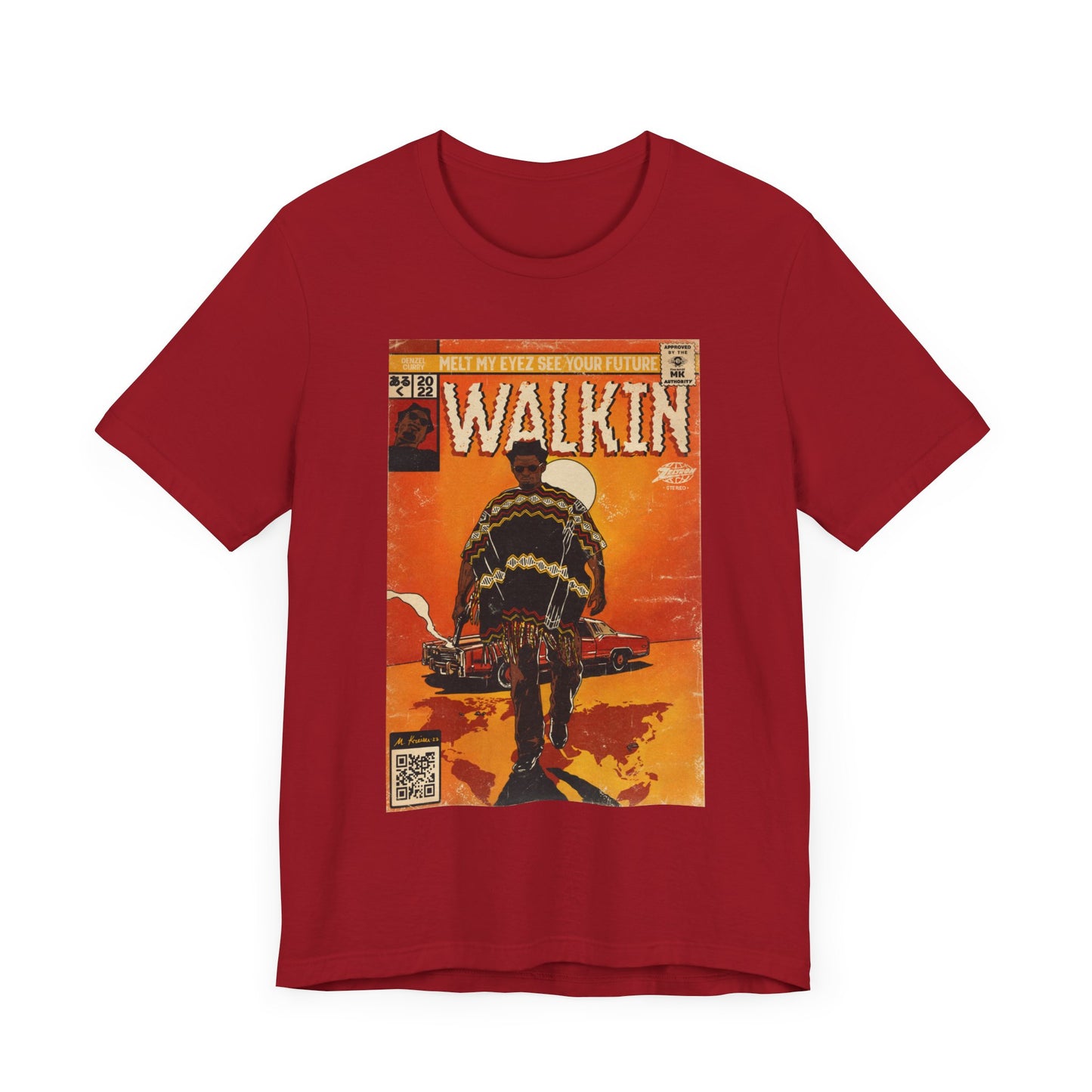 Denzel Curry - Walkin - Unisex Jersey Short Sleeve Tee