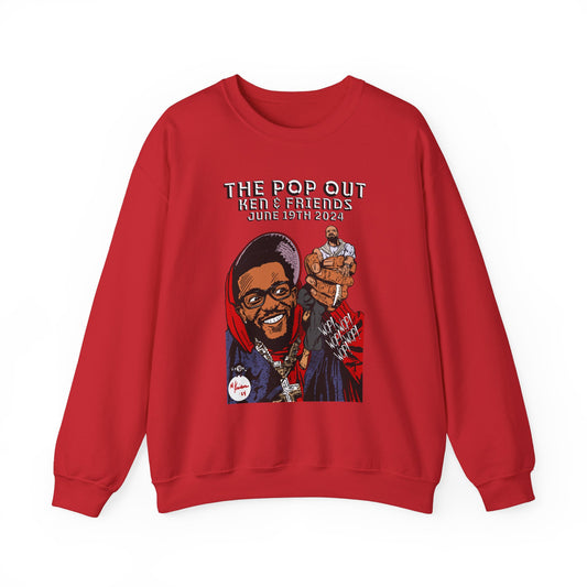 Kendrick Lamar - The Pop Out - Unisex Heavy Blend™ Crewneck Sweatshirt