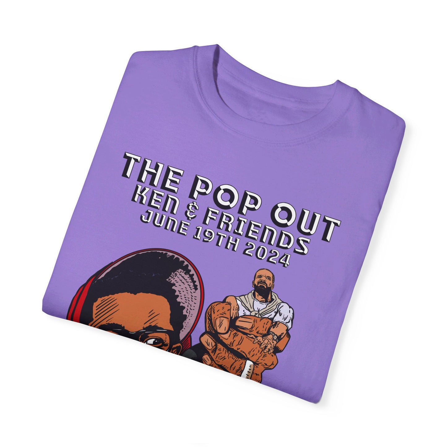 Kendrick Lamar - The Pop Out - Unisex Comfort Colors T-shirt