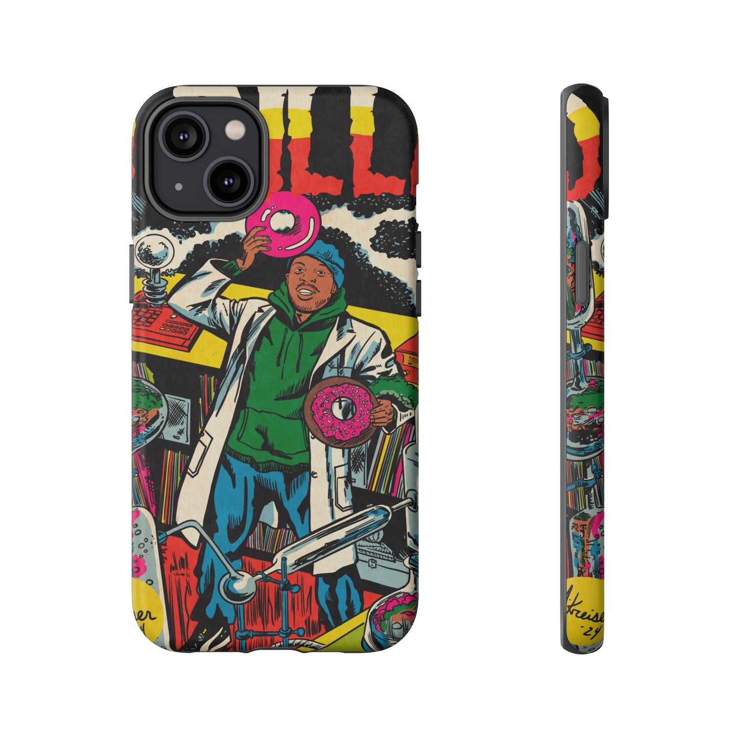 J Dilla - Comic Book Art - Tough Phone Cases