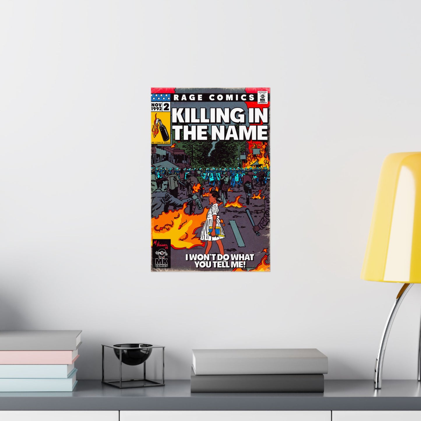 Rage - Killing In the Name - Matte Vertical Posters