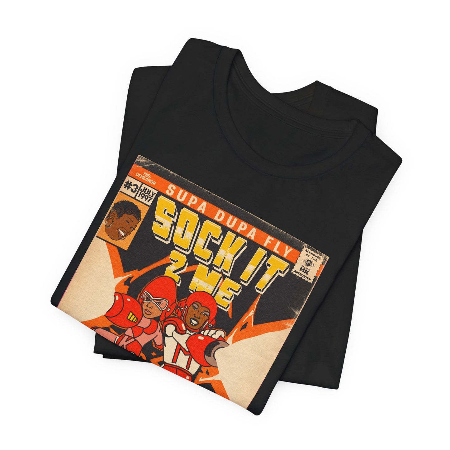 Missy Elliot, Da Brat, & Lil Kim - Sock It To Me - Unisex Jersey Short Sleeve Tee