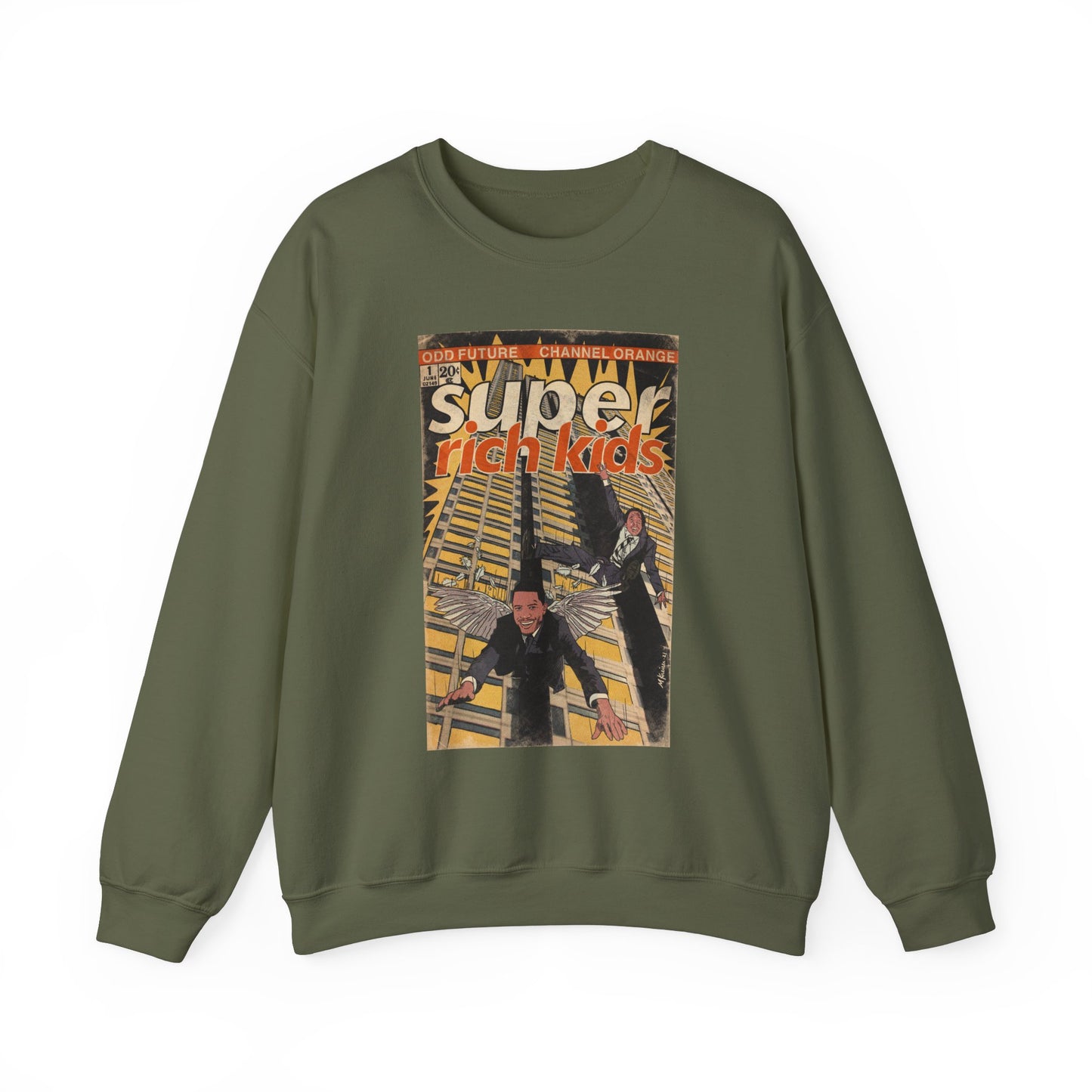 Frank Ocean & Earl Sweatshirt - Super Rich Kids - Unisex Heavy Blend™ Crewneck Sweatshirt