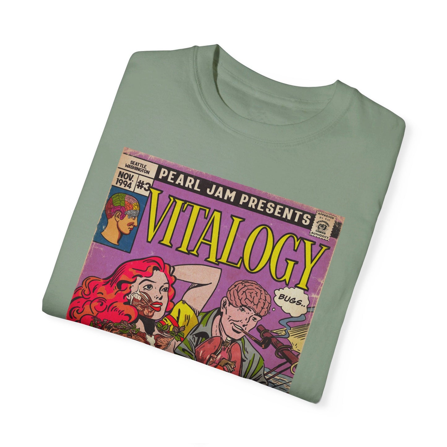 Pearl Jam - Vitalogy - Unisex Comfort Colors T-shirt