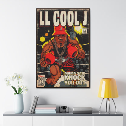 LL Cool J - Mama Said Knock You Out - Gallery Canvas Wraps, Vertical Frame