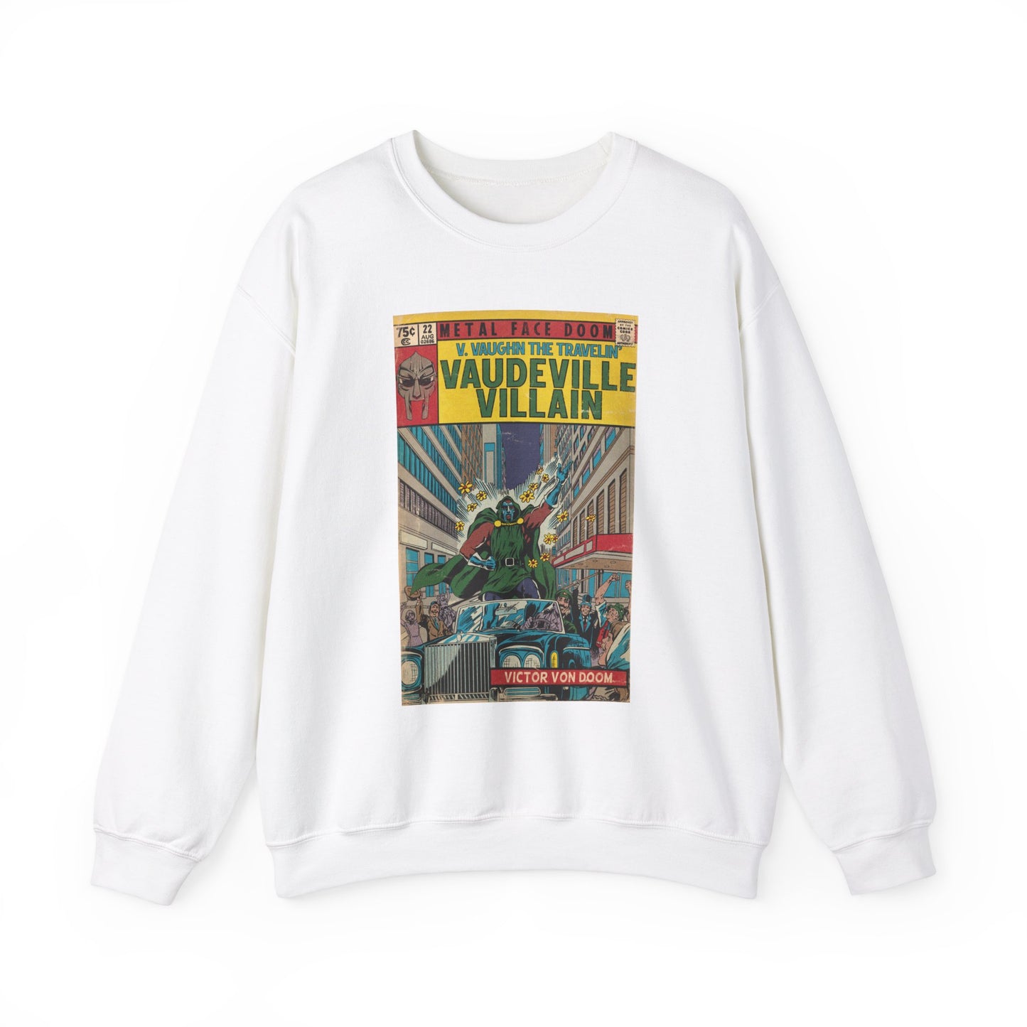 MF DOOM - Vaudeville Villian - Unisex Heavy Blend™ Crewneck Sweatshirt