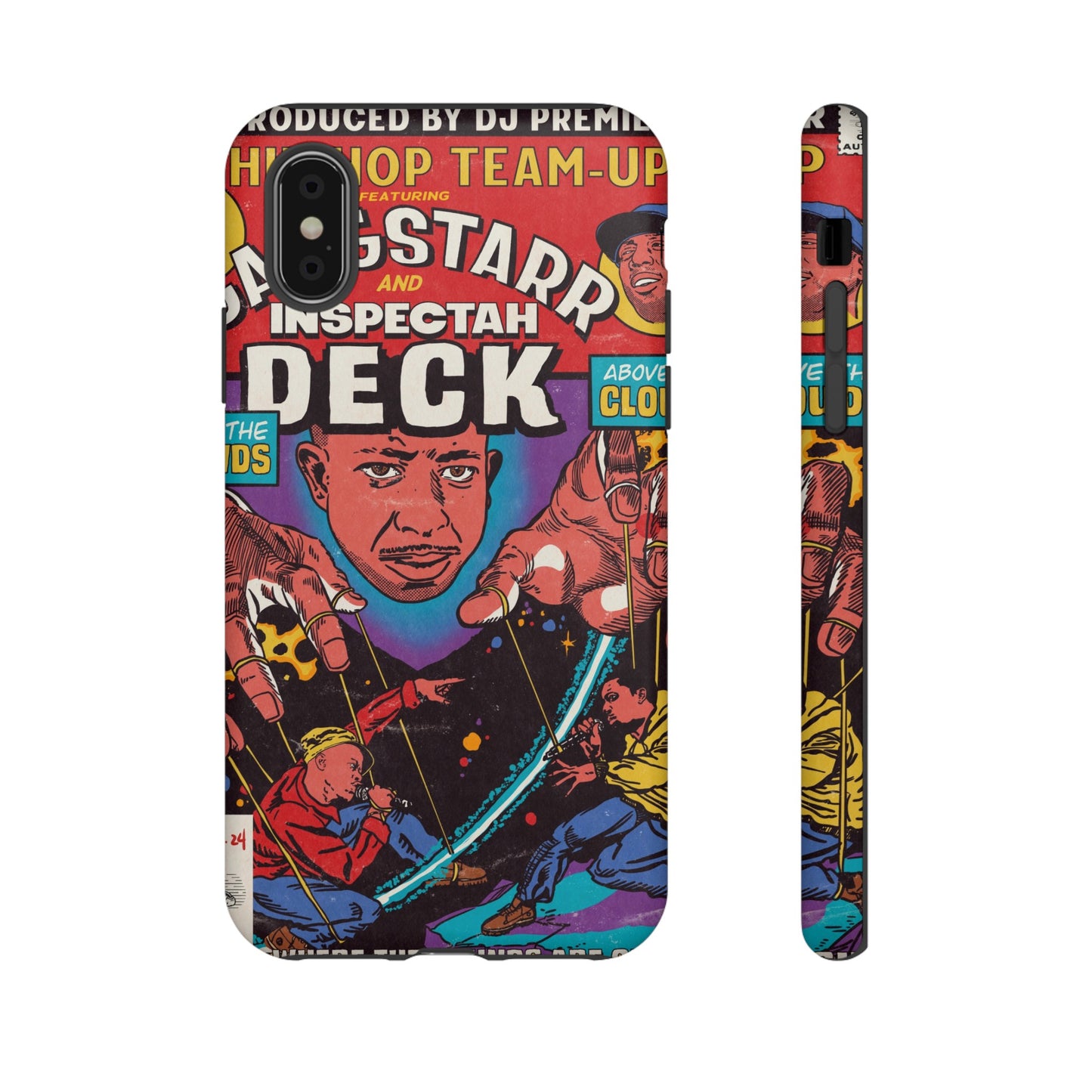 Gang Starr & Inspectah Deck - Above The Clouds - Tough Phone Cases