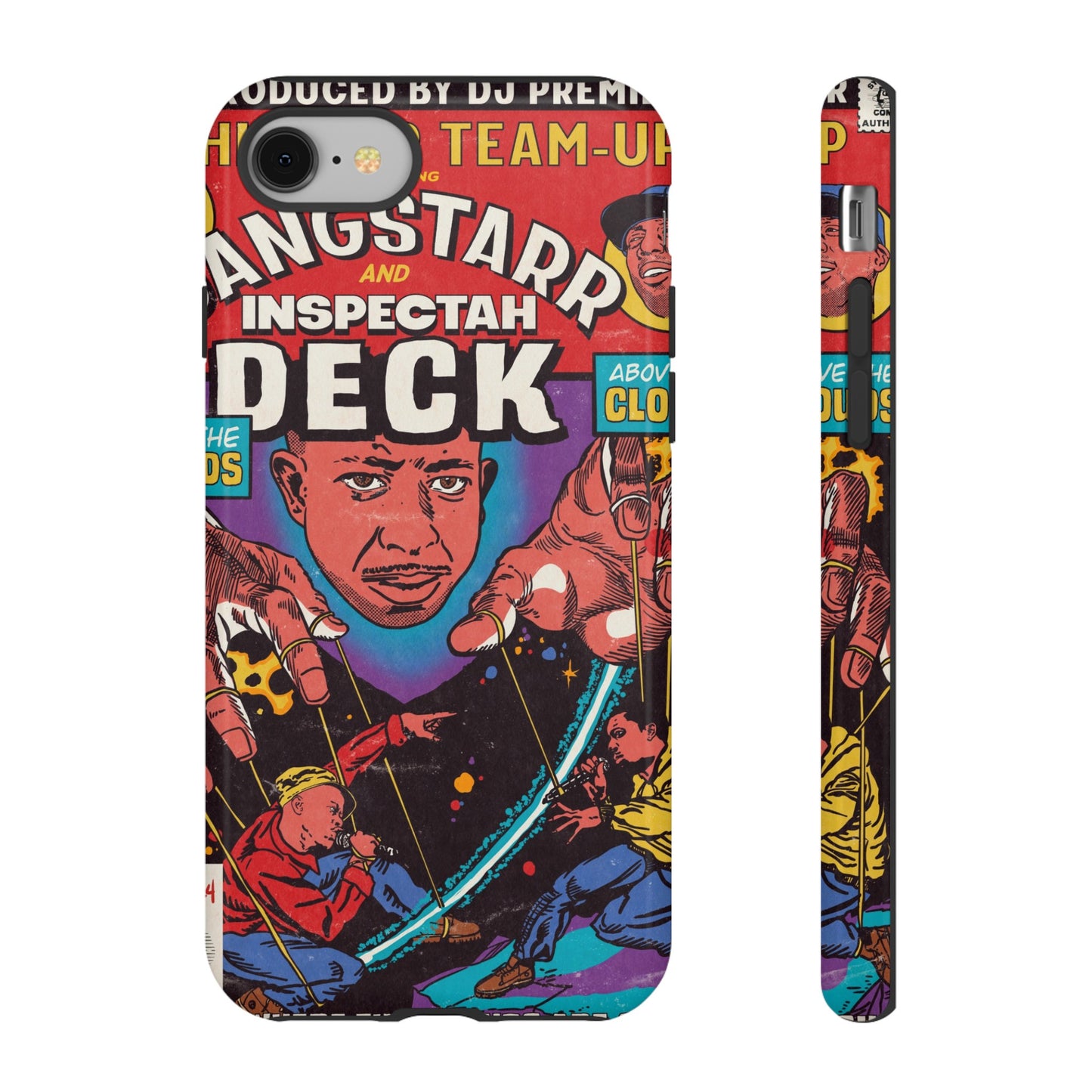 Gang Starr & Inspectah Deck - Above The Clouds - Tough Phone Cases