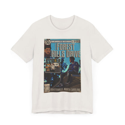 J Cole - 2014 Forest Hills Drive - Unisex Jersey Short Sleeve Tee