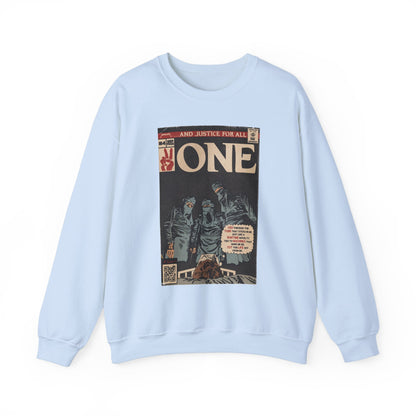 Metallica- One - Johnny Got His Gun Comic Book Art - Unisex Heavy Blend™ Crewneck Sweatshirt