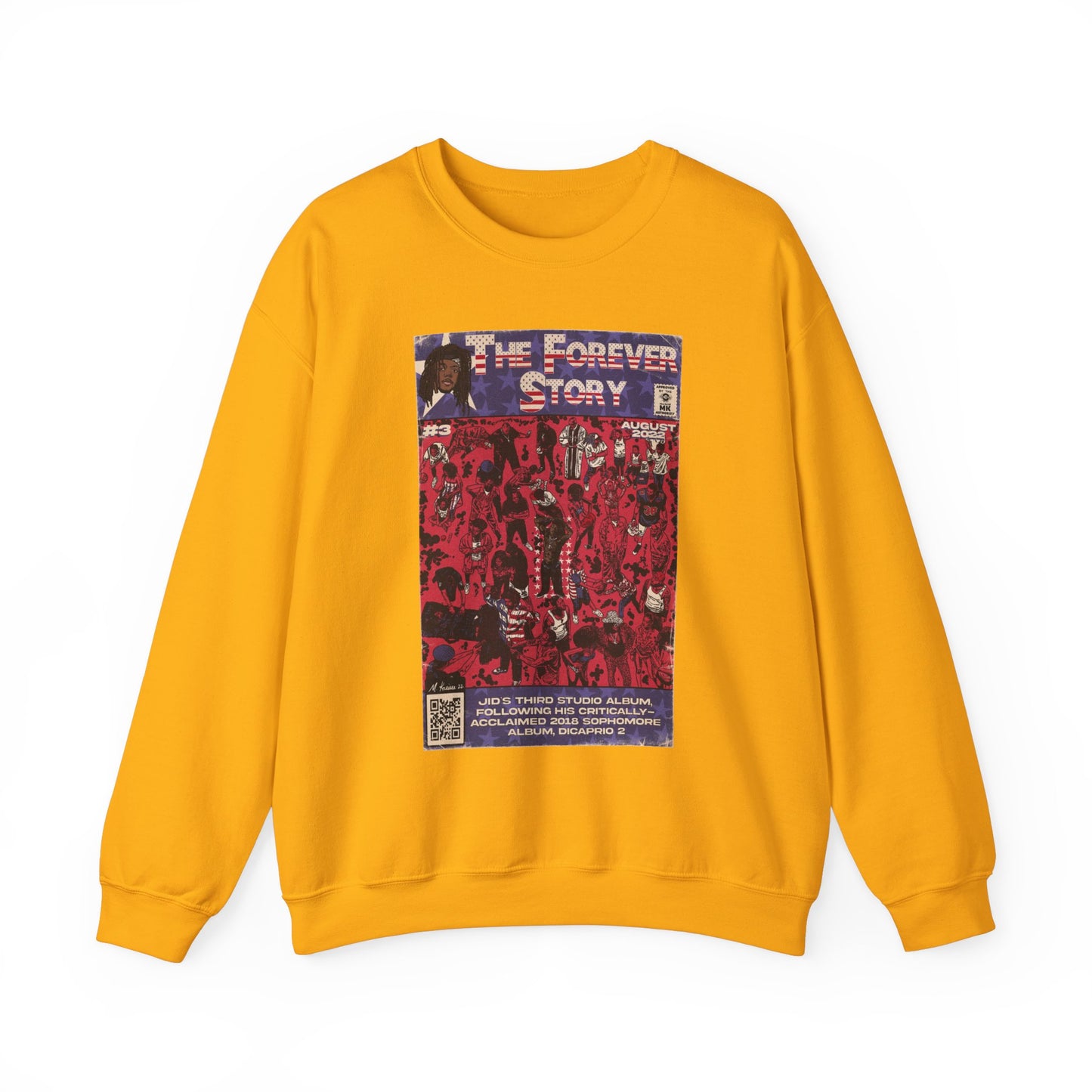 JID- The Forever Story -  Unisex Heavy Blend™ Crewneck Sweatshirt