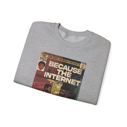 Childish Gambino- Because The Internet - Unisex Heavy Blend™ Crewneck Sweatshirt