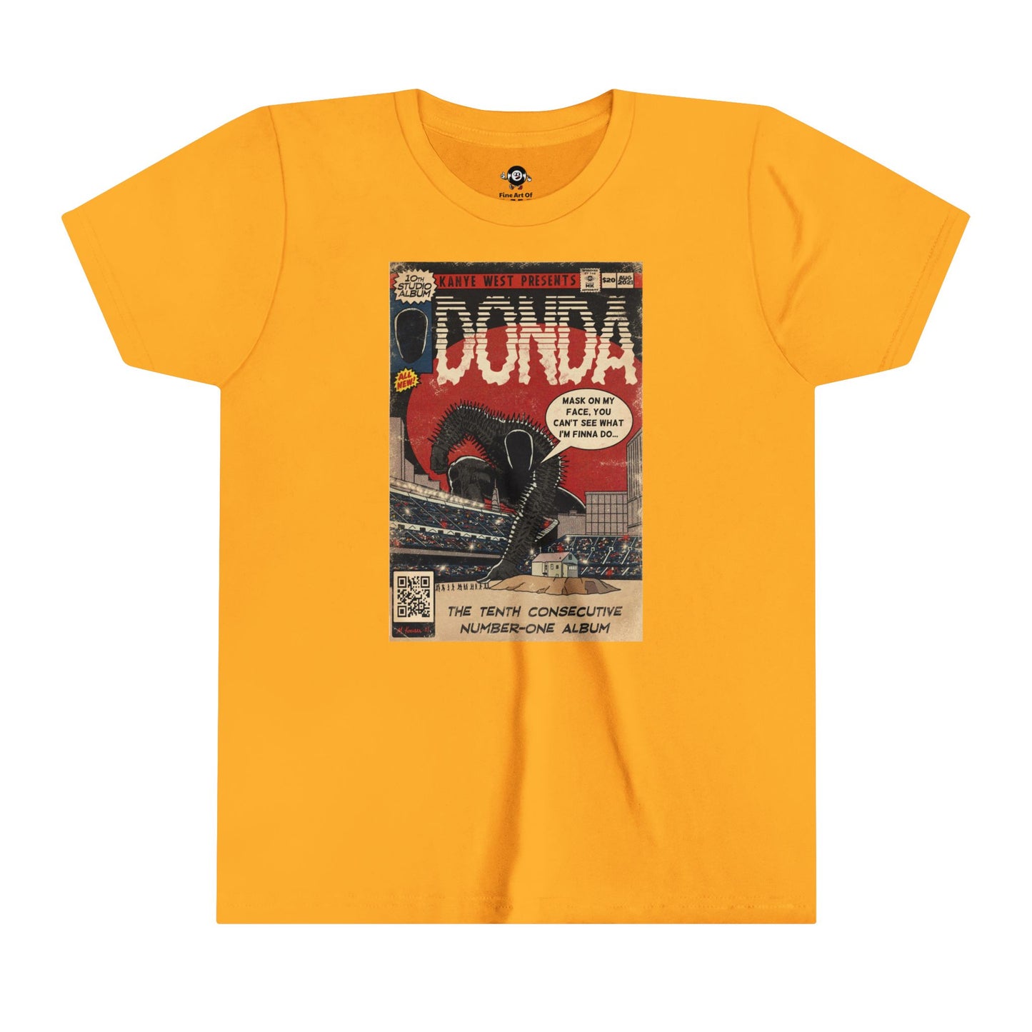 KIDS - Kanye West - Donda -  Youth Short Sleeve Tee