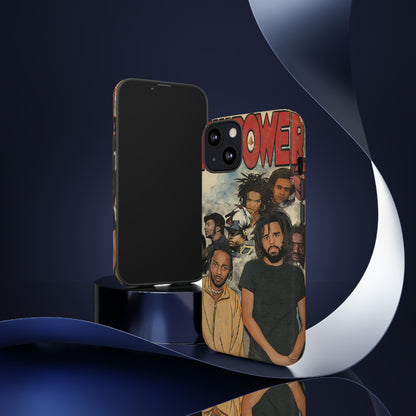 Kendrick Lamar and J. Cole - Hiiipower - Tough Phone Cases