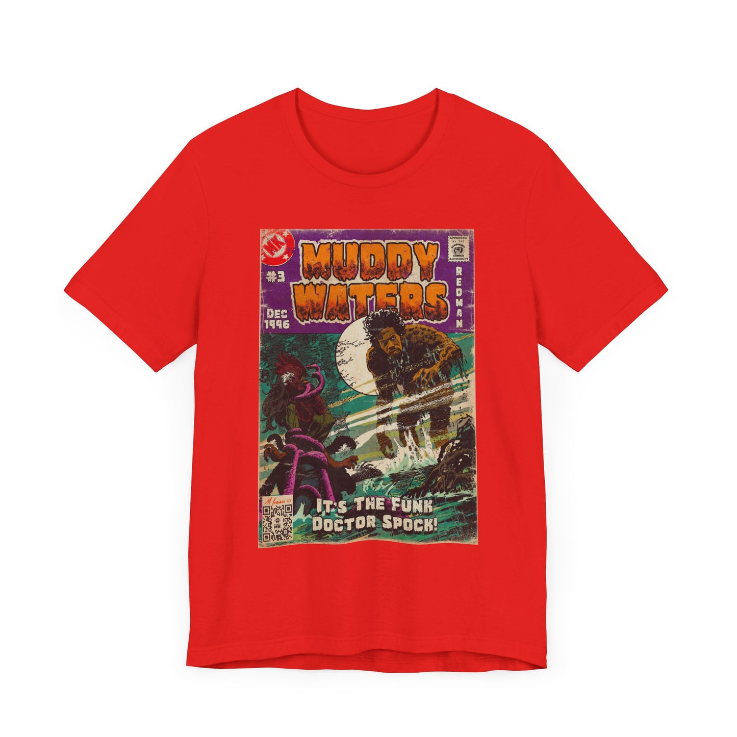 Redman - Muddy Waters -  Unisex Jersey Short Sleeve Tee