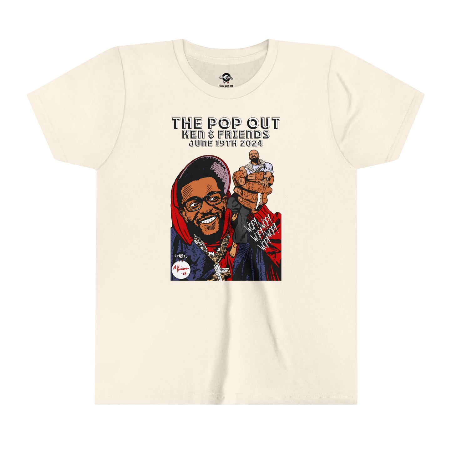 KIDS - Kendrick Lamar - The Pop Out - Youth Short Sleeve Tee