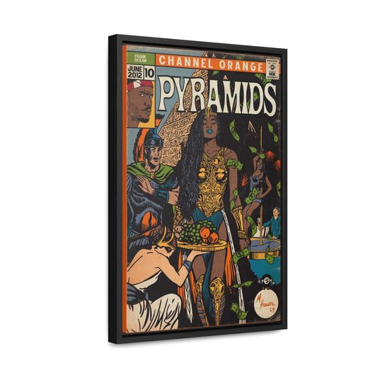 Frank Ocean - Pyramids - Gallery Canvas Wraps, Vertical Frame