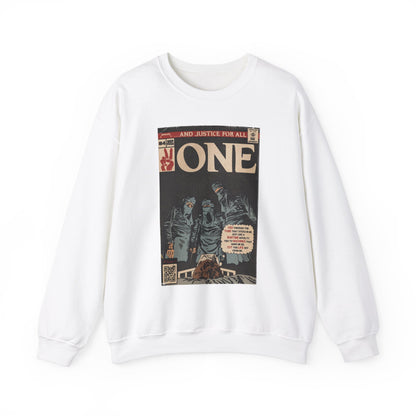 Metallica- One - Johnny Got His Gun Comic Book Art - Unisex Heavy Blend™ Crewneck Sweatshirt